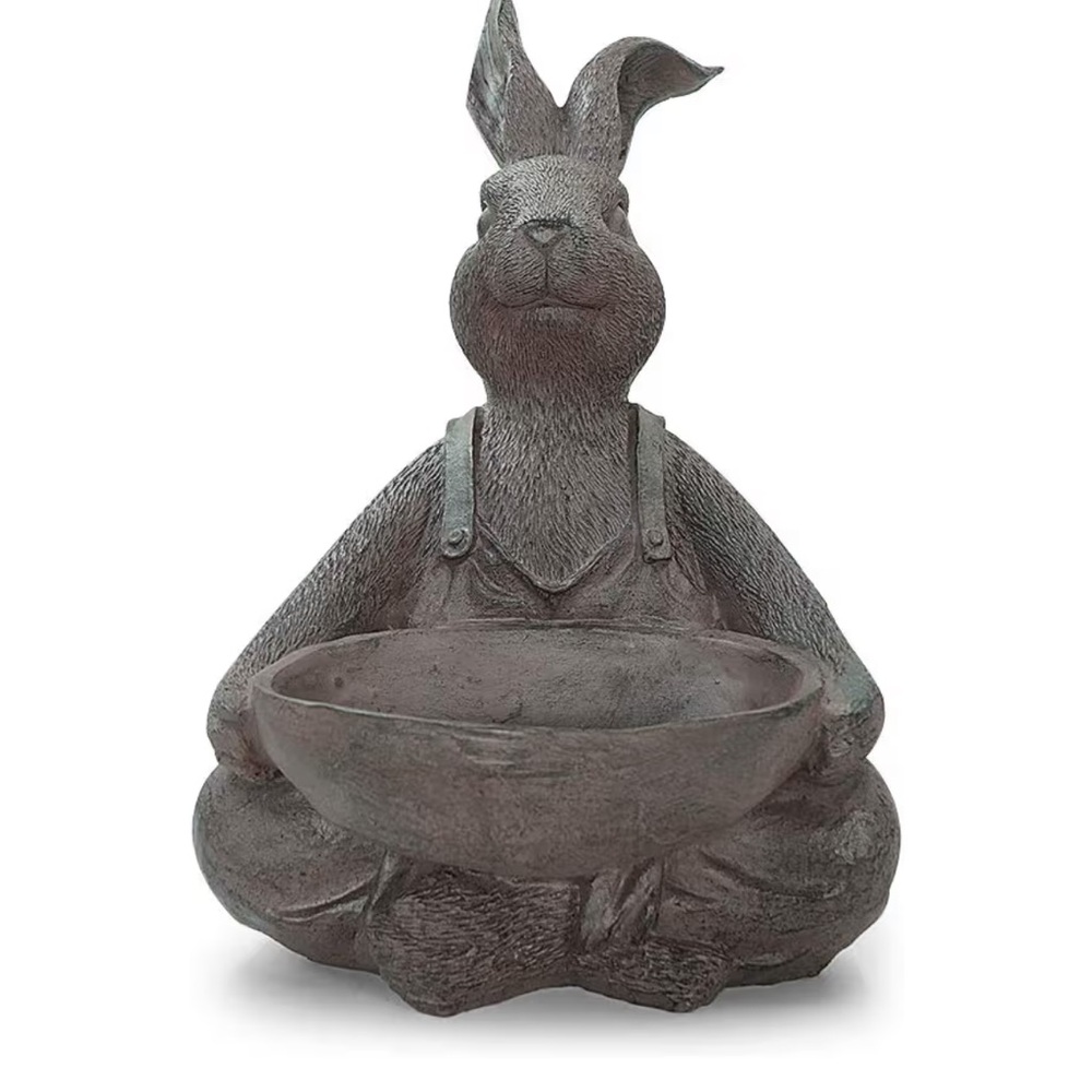 🐇Adorable Bunny with Bowl Planter